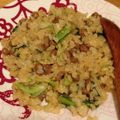 yunohr's cooksnap of when they made 焦がし味噌マヨの納豆チャーハン.