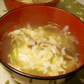 大魔女's cooksnap of when they made ミョウガタケと椎茸の卵とじ汁.
