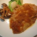 napico's cooksnap of when they made ポークジンジャー（厚切り肉で）.