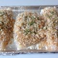 ♪かずみ♪'s cooksnap of when they made 白身魚の香草パン粉焼き.