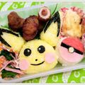 Ｈｐｌｕｓ's cooksnap of when they made ポケモン☆ピチュー　キャラ弁.
