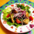 komutatata's cooksnap of when they made 鯖の立田揚げ☆南蛮風サラダ仕立て.