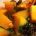 ＊うみ's cooksnap of when they made レンチンで早！かぼちゃとレーズンの甘煮.