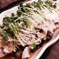 jackudou's cooksnap of when they made 揚げずにヘルシー！なすと豚肉のみぞれ和え.