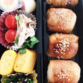 タマゆき's cooksnap of when they made 簡単☆焼肉のタレで肉巻きおにぎり.