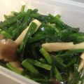 まｋｏ's cooksnap of when they made お弁当に◎　ニラマヨ炒め.
