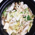 ricomimi's cooksnap of when they made おうちで簡単に餃子鍋.