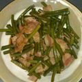 がばちょ23's cooksnap of when they made 簡単です！にんにくの芽とベーコンの炒め物.