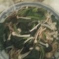 ☆しいたんママ☆'s cooksnap of when they made 法蓮草とエノキのお浸し.