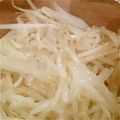 mocoann430's cooksnap of when they made もやしナムル♡.