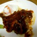 チョイコ's cooksnap of when they made きのこと茄子のコロコロ煮込みハンバーグ.