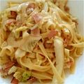 n＊t's cooksnap of when they made おひとりランチ…クリームチーズパスタ.