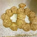 ぷにぷに～mama's cooksnap of when they made もちもちふわふわポンデリング風.
