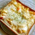 crystaI's cooksnap of when they made リメイク朝食♡ポテサラトースト.