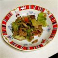 harunattoh's cooksnap of when they made 豚バラとレタスのオイスター炒め.