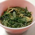 Aちゃんシン's cooksnap of when they made 水菜の煮浸し✿.