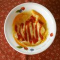 pitachan1's cooksnap of when they made レンジで簡単♬ふわふわ卵チーズ.