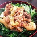 きゅうすさん's cooksnap of when they made 豚肉とキャベツのオイスターソース炒め丼.