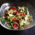 まゆ。神戸の女のこ's cooksnap of when they made 簡単★きゅうりトマトツナのサラダ.