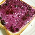 あさここなっつ's cooksnap of when they made 食パンで♥︎ブルーベリーチーズ風トースト.