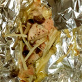 meise17's cooksnap of when they made えのきとしめじの鮭ホイル蒸し.