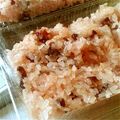 えびがむけたよたべよ's cooksnap of when they made 青森の郷土料理〜甘いお赤飯.