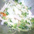 ゆいぴょんママ's cooksnap of when they made 簡単に一品♪ちくわと貝割れ大根のサラダ.