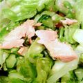 ktmari's cooksnap of when they made さっぱり鮭とキャベツのあえ物.