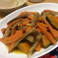 ともぱんたから's cooksnap of when they made ゴボウ、ニンジン、豚肉のきんぴら風炒め！.