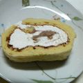 sparekey's cooksnap of when they made ＊わたしサイズ＊ふわっふわロールケーキ♪.