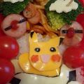 mom0127's cooksnap of when they made キャラ弁＊ピカチュウ.