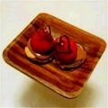 にけ☆★'s cooksnap of when they made バレンタインにチョコっと贅沢いちご.