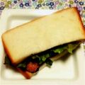 まあまま☆0403's cooksnap of when they made 照り焼きチャーシューサンド(バーガー).