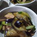 hajita's cooksnap of when they made ナスとキュウリのスパイシー炒め.
