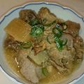 TAなおたく's cooksnap of when they made 圧力鍋でどて煮☆.