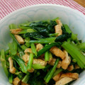 ステラM's cooksnap of when they made サッパリ＊小松菜と油揚げの中華風和え物.