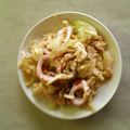 yuharuaki's cooksnap of when they made 簡単で美味しい、イカ焼き♪.