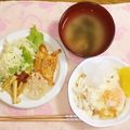 ma:9's cooksnap of when they made お手軽♪釜玉うどんに粉チーズ.