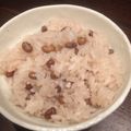 liarra's cooksnap of when they made 炊飯器で赤飯おすすめのモチ米比率！.