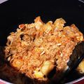 みにコ's cooksnap of when they made 簡単★豚キムチチャーハン.