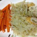 減塩パパ's cooksnap of when they made あっという間に『もやしのナムル』.