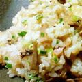 mankas's cooksnap of when they made ベーコンと舞茸のバター醤油ピラフ.