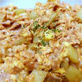 omisato513's cooksnap of when they made じゃがいものケチャップとろとろ卵.