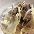 まーきー♪'s cooksnap of when they made 超カンタン玉ねぎとサバ缶のマヨネーズ和え.