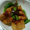 SKクマ's cooksnap of when they made 厚揚げときぬさやの甘酢あんかけ.