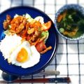 taepata's cooksnap of when they made ❻　豚肉の甘酢あんかけ　❻.