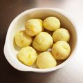 rebeldinha's cooksnap of when they made もちっ♡新じゃがと玉蜀黍のポンデケージョ.
