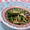 赤い電話's cooksnap of when they made えのきとほうれん草のバター醤油炒め♪.