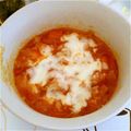 meatdumpli's cooksnap of when they made トマト雑炊。ミネストローネ・リメイク.