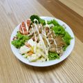 そらてんママ's cooksnap of when they made ミツカン黒酢でカフェ風テリマヨ丼.